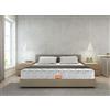 Marcapiuma Materasso Matrimoniale BIO Memory SOIA 180x190 alto 21 cm RAINBOW PLUS H3 Rigido Dispositivo Medico Ortopedico Relax Rivestimento SILVER Sfoderabile Antiacaro Traspirante 100% Made in Italy