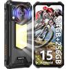 OUkitel WP53 Pro 4G Rugged Phone con Display FHD+ da 6.52",Batteria da 11000mAh, Fotocamera da 50MP, Android 15 (8GB+512GB, NFC)