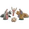 Moranduzzo Natività 6 Soggetti da 10 cm Scala 1:20 - STANDARD 10 - Stile '700, Statuine Indistruttibili, Rifinite a Mano, Prodotto Ufficiale, Made in Italy, Scultore M. Landi