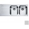 Franke Lavello da Incasso 2 Vasche con Gocciolatoio Sinistro Inox Dekor Franke AML 621 7 DEKOR 85820707 101.0022.388