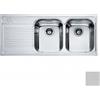 Franke Lavello da Incasso 2 Vasche con Gocciolatoio Sinistro Inox Microdekor Franke AMT 621 7 MICRO DEKOR 85849767 101.0022.451