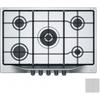 Franke Piano Cottura da Incasso 75 cm 5 Fuochi Gas Griglie Smaltate Inox Dekor Franke Trend Line 750 FHTL 755 4G TC XL E Dekor - 6600122 - 106.0183.236