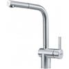Franke Miscelatore da Incasso Cucina Sottofinestra Monocomando Canna Girevole e Doccetta orientabile monogetto Acciaio Inox Satinato Franke Atlas Neo Doccia Window - 115.0521.439