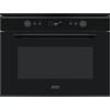 Franke Forno Microonde combinato da Incasso 60 cm Funzioni Vapore Grill Acciaio Black Steel Altezza 45 cm 40 Litri Serie Microonde Mythos 45 Franke FMY 45 MW BK- 131.0632.660