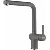 Franke Miscelatore da Incasso Monocomando Cucina Canna girevole e Risparmio idrico Stone Grey Franke Active Plus 115.0653.374