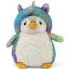 AMI PLUSH Peluche pinguino travestito 16 cm - unicorno, draghetto o giraffa - morbido e colorato