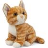 AMI PLUSH Peluche gatto rosso tigrato 22 cm