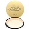 Max Factor Cipria Compatta Creme Puff, Cipria Opacizzante Effetto Matte, Texture Leggera, 081 Truly Fair