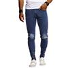 Leif Nelson Jeans da Uomo Pantaloni Jean LN-9265 Blu Scuro W31/L32