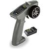 Carson 500500109 Reflex Wheel Start 2,4G Radio grigio - compatibile Tamiya KIT, modellismo, accessori, ricevitore, radio RC, telecomando 2,4 GHz, funzione trim