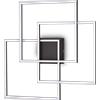 Ideal Lux Plafoniera FRAME PL QUADRATO NERO 3000 K di Ideal Lux