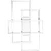 Ideal Lux Plafoniera FRAME PL RETTANGOLO BIANCO 2700K di Ideal Lux