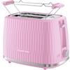 Russell Hobbs Tostapane 2 Fette Potenza 800W 6 Livelli con Funzione Scongelamento colore Rosa - 27372-56