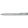 Penna a sfera in alluminio con finitura soft touch Yvette personalizzate o neutre