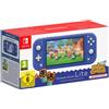 NINTENDO Console Nintendo Switch Lite Colore Blue 32GB Memoria con Gioco Animal Crossing