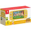 NINTENDO Console Nintendo Switch Lite Colore Giallo 32GB Memoria + Gioco Animal Crossing