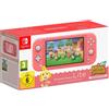 NINTENDO Console Nintendo Switch Lite Colore Corallo 32Gb Memoria Gioco Animal Crossing