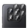 GIOPUEY [Protezione Completa Pellicola Fotocamera Compatibile con Poco X7/Redmi Note 14 PRO 5G, [Doppia Protezione] Metallo + Vetro Temperato, Protezione Fotocamera - Black