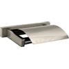 Inda Portarotolo basculante con coperchio Lea nickel spazzolato