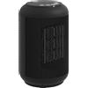HOMCOM Stufa Elettrica a 3 Modalità, Riscaldatore Elettrico e Regolabile con Timer 24h, in PP e PA Ignifugo, 14x14x21.5 cm, Nero | Aosom Italy