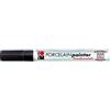Marabu - Porcelain e Vetro Painter, Punta Universale 1 - 2 mm Nero