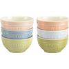 Staub Set 6 Ciotole Macaron in Ceramica Multicolor D12 cm