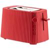 Alessi Tostapane 2 Fette Plissé Rosso
