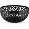 Alessi Fruttiera Cactus in Acciaio Inossidabile D29 cm Nero