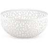 Alessi Fruttiera Cactus in Acciaio Inossidabile D29 cm Bianco