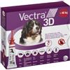 Ceva salute animale spa Vectra 3d Spot-on Soluzione 3 Pipette 8ml 436mg + 38,7mg + 3.175mg Cani Oltre 40 Kg Tappo Rosso