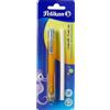 Pelikan 807364 - Penna per cancellare con gomma di ricambio, 4 colori assortiti, non è possibile scegliere il colore