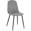 Yes Sedia Irelia Grigio Scuro di Bizzotto
