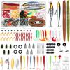 Vicloon Esche Artificiali da Pesca, 123 Pezzi Spinning Mare Pesca Accessori, Kit di Swimbait Realistiche, con Pesci Contiene Crankbaits, Stickbait, Vermi, Ganci Singolo, ecc, Regalo Pesci in Famiglia