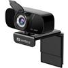 Sandberg Sandberg 134-15 webcam 2 MP 1920 x 1080 Pixel USB 2.0 Nero (USB Chat Webcam 1080P HD - USB Chat Webcam 1080P HD, 2 - MP, 1920 x 1080 pixels, 30 fps, 1080p, H.264,M-JPEG,YUV, 90? - Warranty: 60M) 134-15