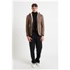 MANUEL RITZ Giacca Uomo Sfoderata Cappuccio Staccabile e Jersey Accoppiato Neoprene MODELLO G2448C