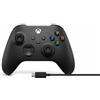 Microsoft Xbox Serie X/S Controller Black + Cavo W10
