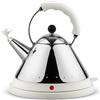 Alessi Bollitore elettrico MG32 Sweet Breakfast maniglia bianca