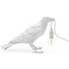 Seletti Lampada Bird waiting bianca