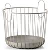 Zone Denmark Cesto portabiancheria Inu 40,5 x 41 cm grigio scuro