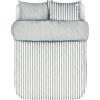 Marc O'Polo Lenzuola Mikkeli 200 x 220 cm grigiastre con 2 federe per cuscini 60 x 70 cm