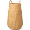 Ferm Living Cesto portabiancheria Ferm Living in rattan intrecciato
