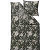 Södahl Lenzuola Garden Bloom 140 x 200 cm tonalità verdi con federa per cuscino 60 x 63 cm