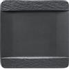 Villeroy & Boch Piatto piano da pranzo Manufacture Rock forma quadrata 28 cm