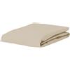 Essenza Lenzuolo con elastico The Perfect Organic Jersey 100 x 200 cm beige con sfumatura grigia