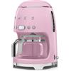 Smeg Macchina per filtrare il caffè 50's Style DCF02 rosa pastello