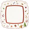 Villeroy & Boch Piatto per la colazione Toy's Delight forma quadrata 22,5 cm bianco