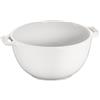 Staub Vasca per insalata Staub 18 cm bianca con due portabicchieri