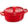 Staub Stoviglie da forno e da portata Mini Cocotte ovale 200 ml rosse