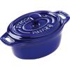 Staub Stoviglie da forno e da portata Mini Cocotte ovale 200 ml celesti