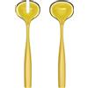 Guzzini Cucchiai da insalata Dolcevita amber reciclati 2 pz.
